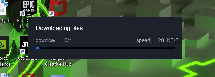 Slow downloads in Epic Games