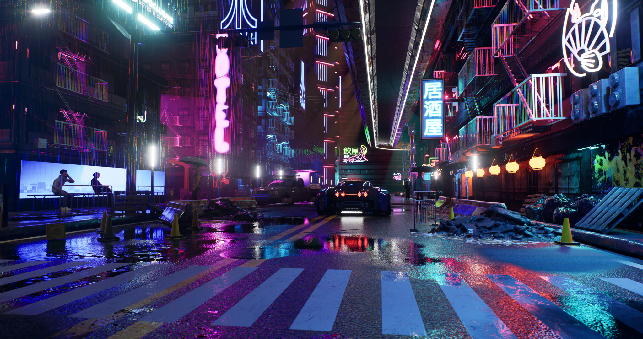 Cyberpunk Night City - Gallery - D5 RENDER FORUM